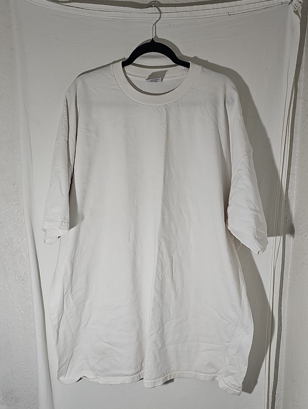 Men's White Short Sleeve Crewneck Tee